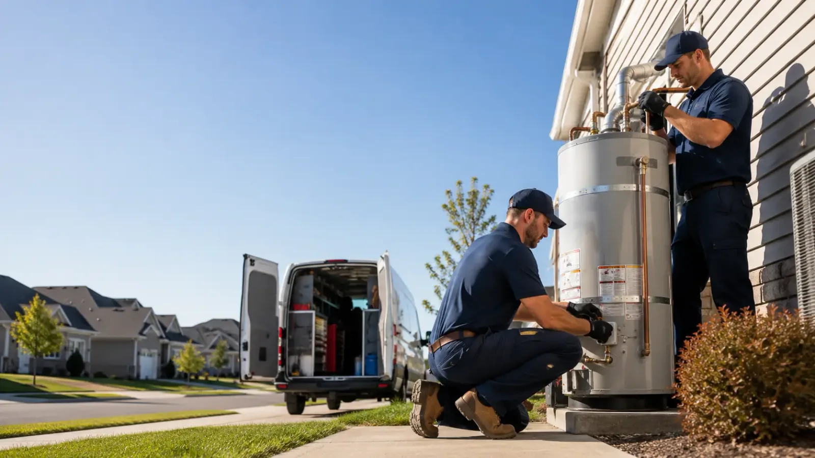 Water Heater Installation in Mechanicsville, IA